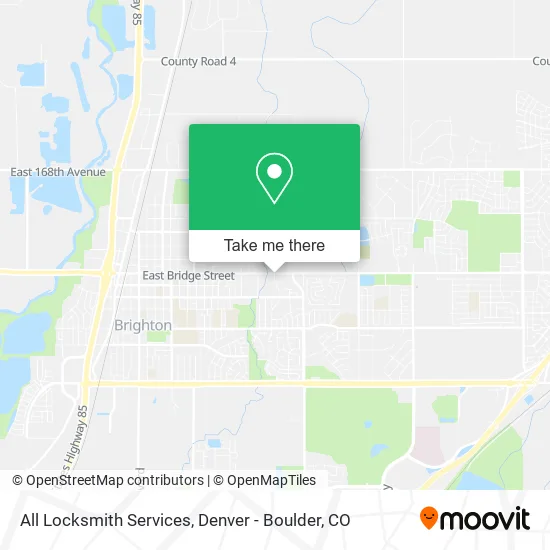 All Locksmith Services map