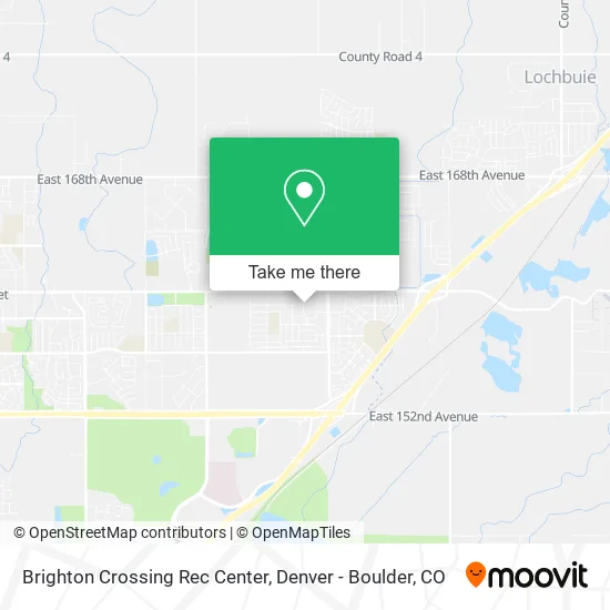 Brighton Crossing Rec Center map