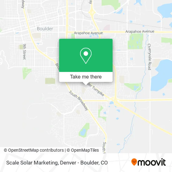 Mapa de Scale Solar Marketing