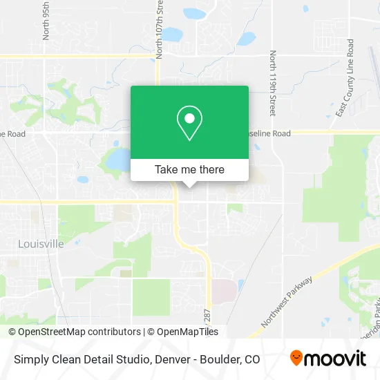 Simply Clean Detail Studio map