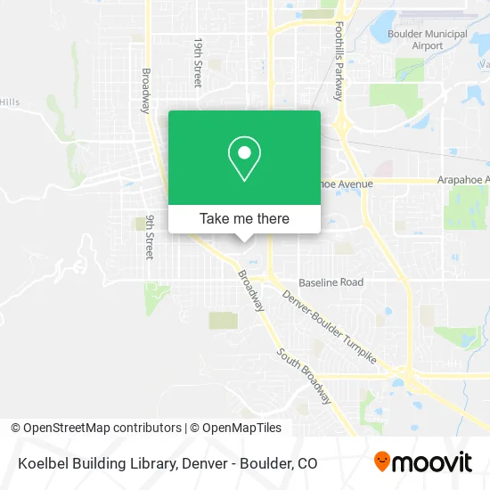 Koelbel Building Library map