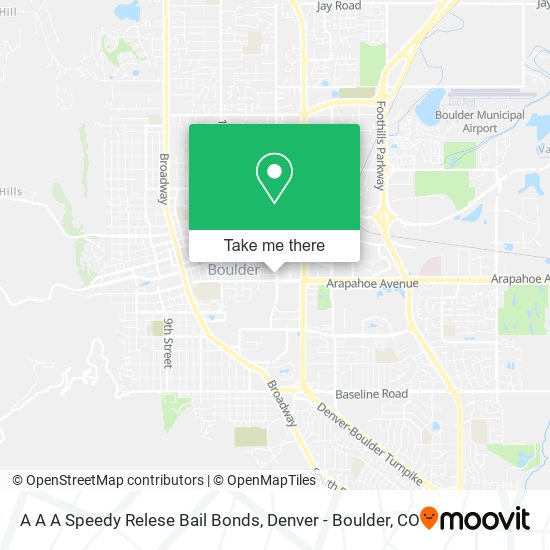 A A A Speedy Relese Bail Bonds map