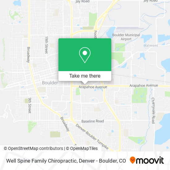 Well Spine Family Chiropractic map
