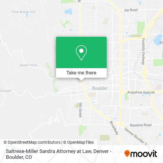 Mapa de Saltrese-Miller Sandra Attorney at Law