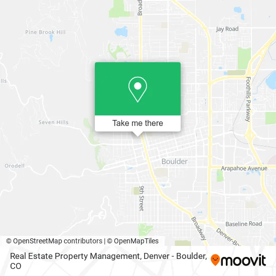 Real Estate Property Management map