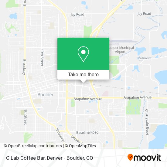 C Lab Coffee Bar map