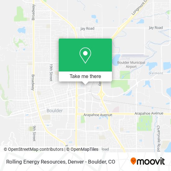 Rolling Energy Resources map