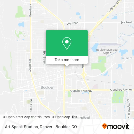 Art Speak Studios map