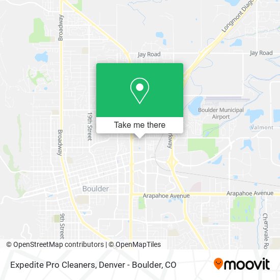 Mapa de Expedite Pro Cleaners