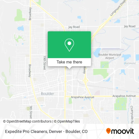 Expedite Pro Cleaners map
