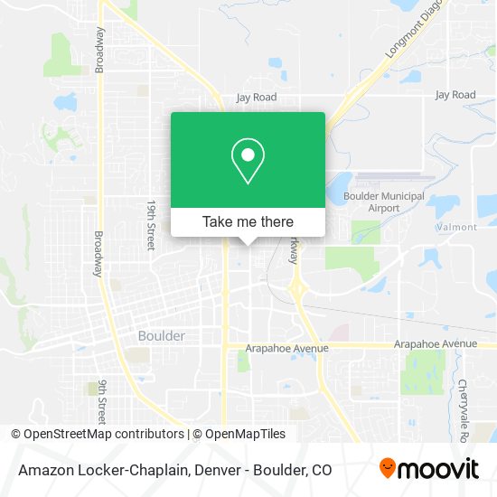 Amazon Locker-Chaplain map