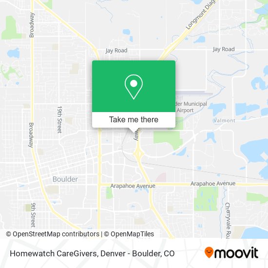 Mapa de Homewatch CareGivers