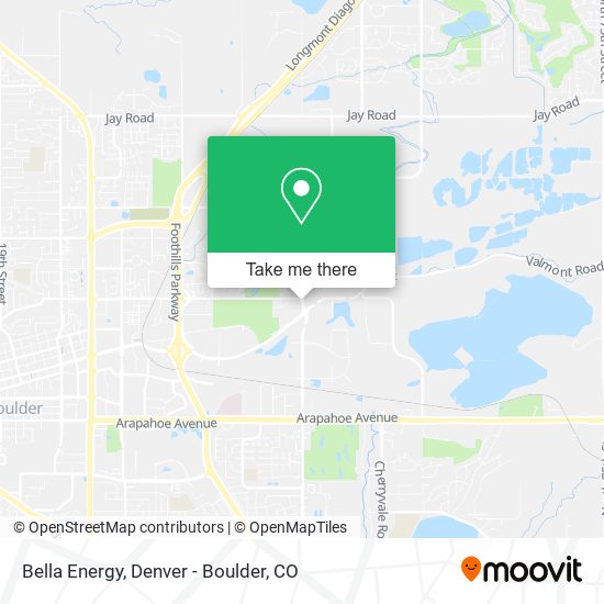 Mapa de Bella Energy