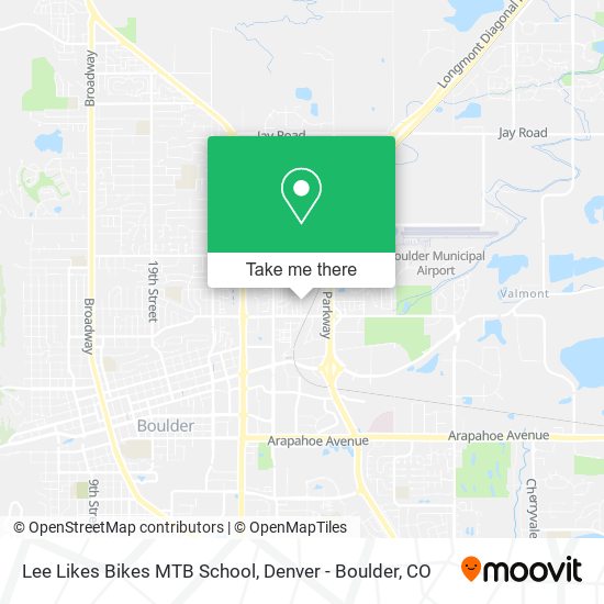 Mapa de Lee Likes Bikes MTB School