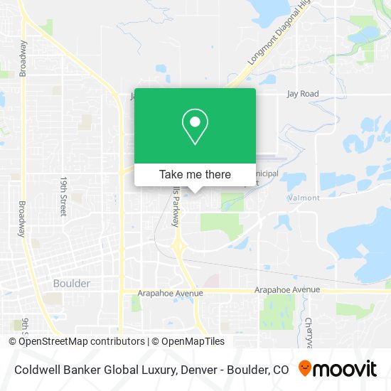 Mapa de Coldwell Banker Global Luxury