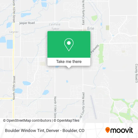 Boulder Window Tint map