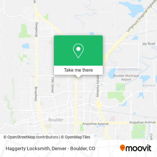 Haggerty Locksmith map