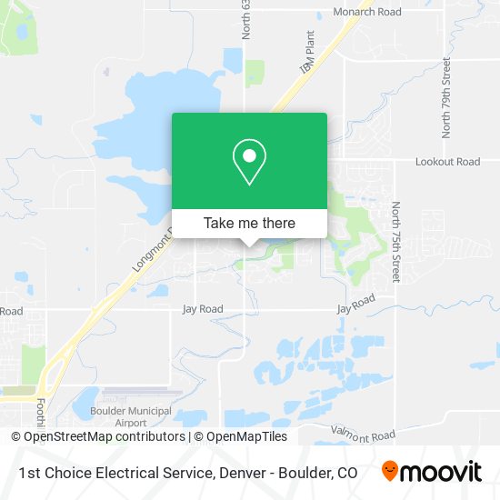 1st Choice Electrical Service map