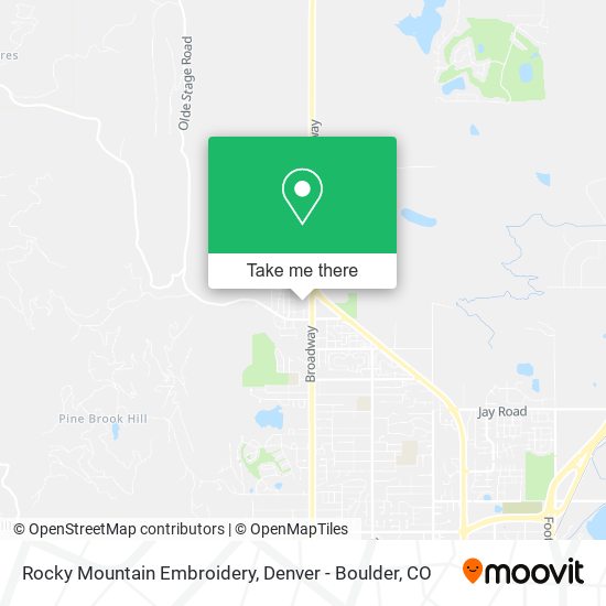 Rocky Mountain Embroidery map