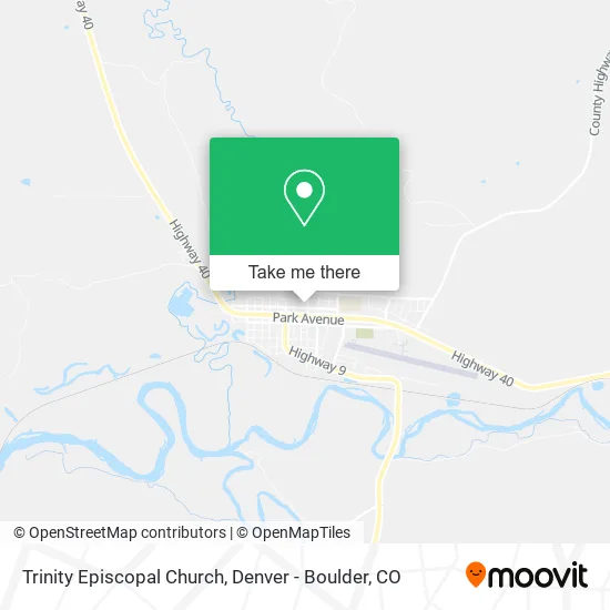 Trinity Episcopal Church map