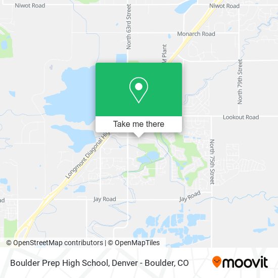 Mapa de Boulder Prep High School