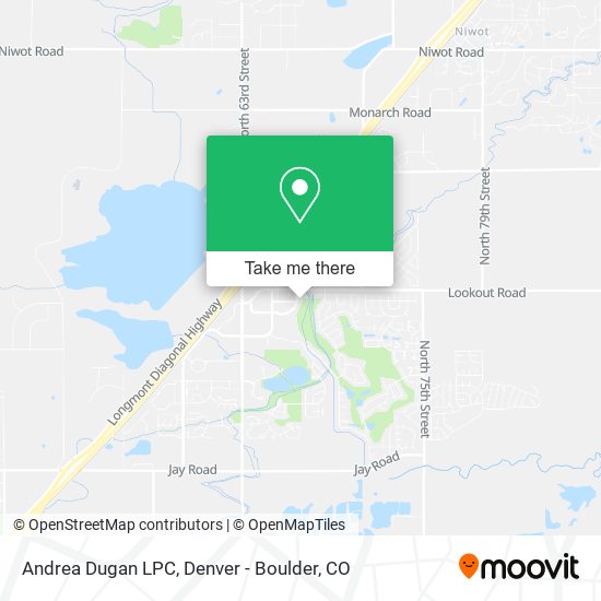 Andrea Dugan LPC map