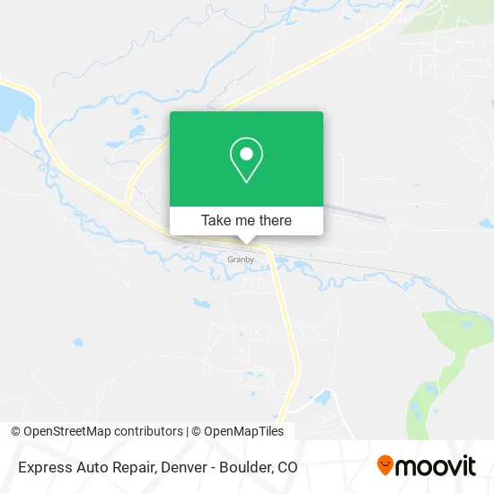 Express Auto Repair map