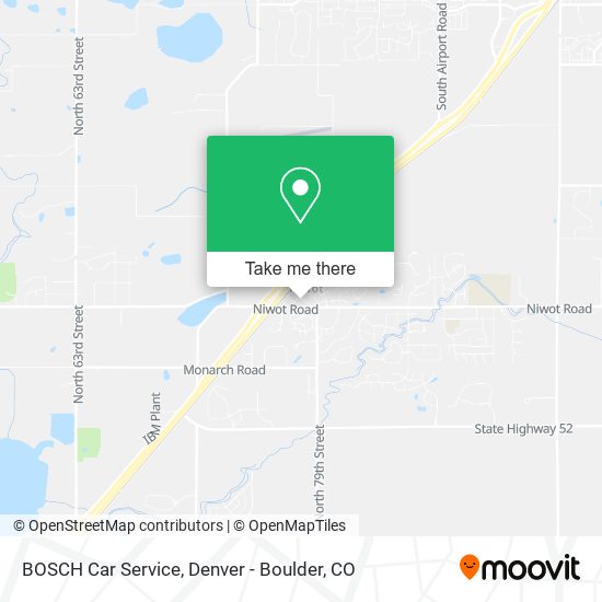 BOSCH Car Service map