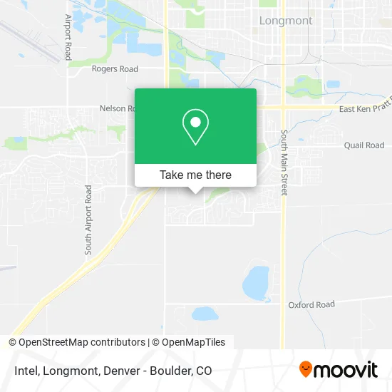 Intel, Longmont map