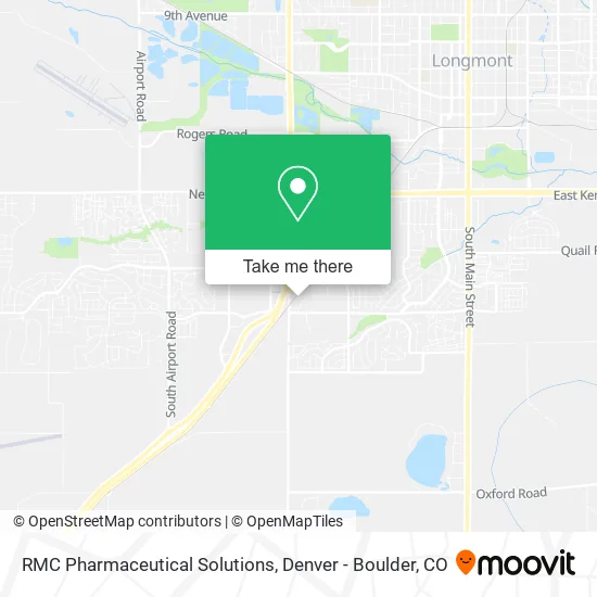 RMC Pharmaceutical Solutions map