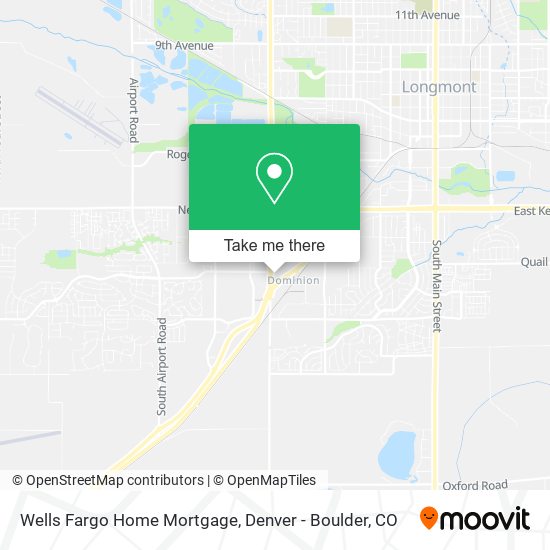 Mapa de Wells Fargo Home Mortgage