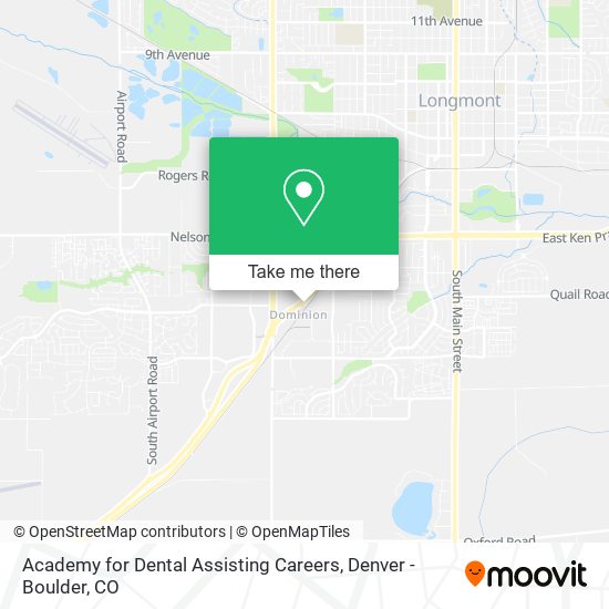 Mapa de Academy for Dental Assisting Careers