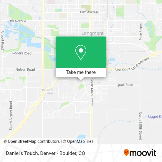 Daniel's Touch map