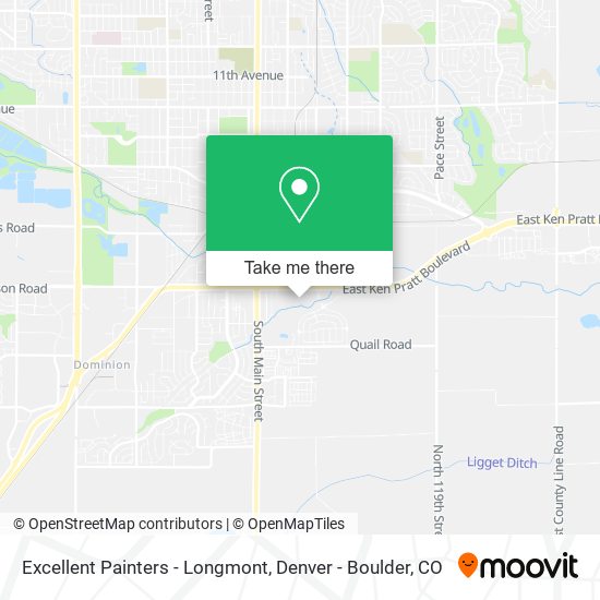 Excellent Painters - Longmont map