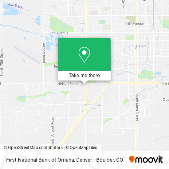 Mapa de First National Bank of Omaha
