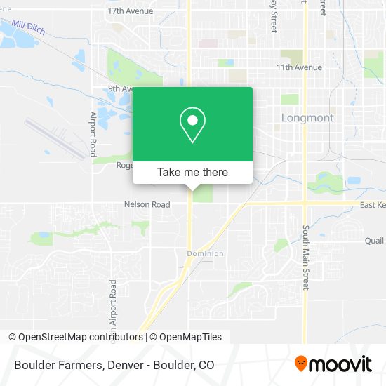 Mapa de Boulder Farmers