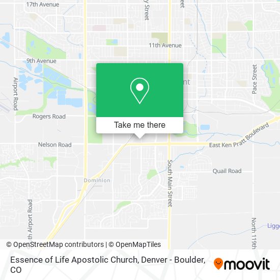 Mapa de Essence of Life Apostolic Church