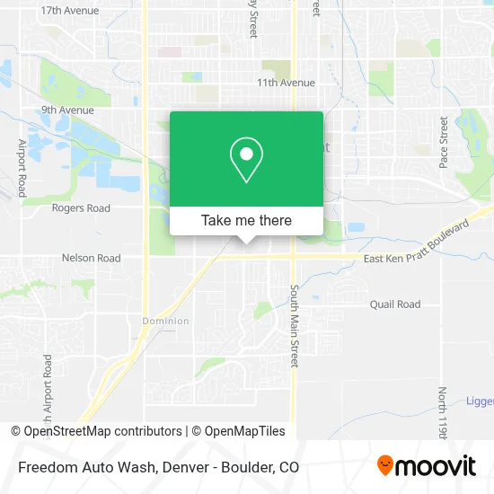 Freedom Auto Wash map
