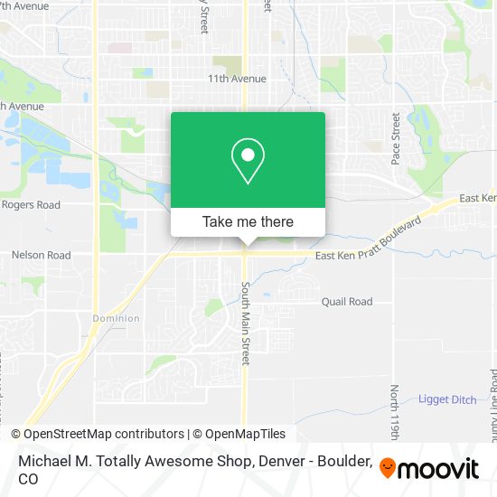 Mapa de Michael M. Totally Awesome Shop
