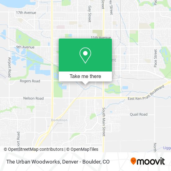 Mapa de The Urban Woodworks