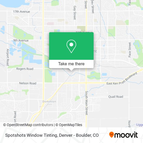 Spotshots Window Tinting map