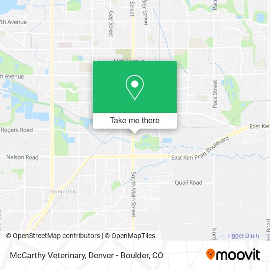 McCarthy Veterinary map