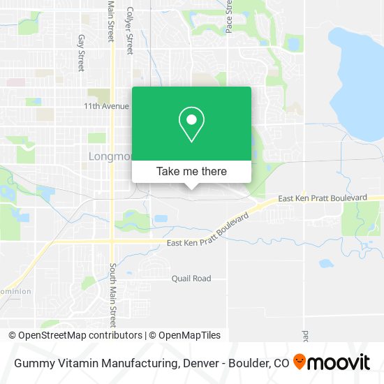 Mapa de Gummy Vitamin Manufacturing