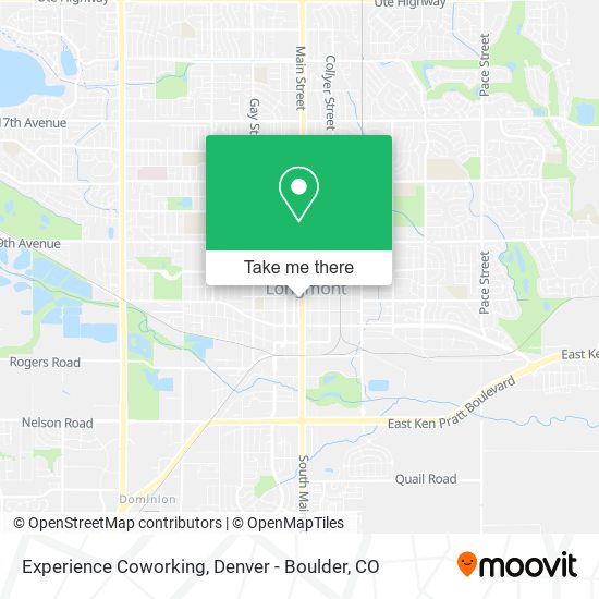 Experience Coworking map