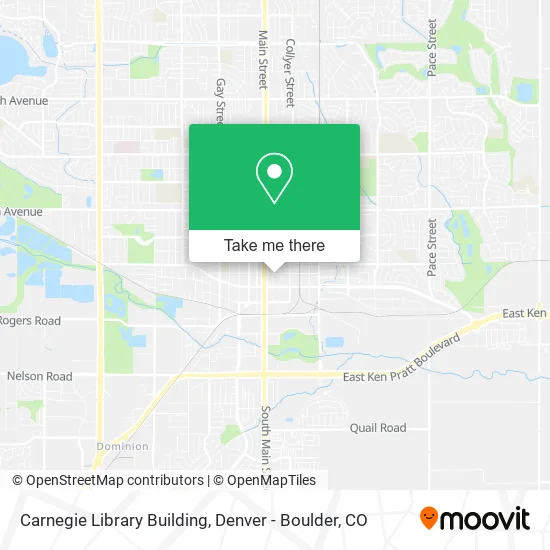 Carnegie Library Building map