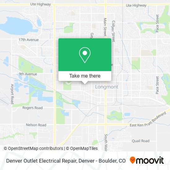 Denver Outlet Electrical Repair map