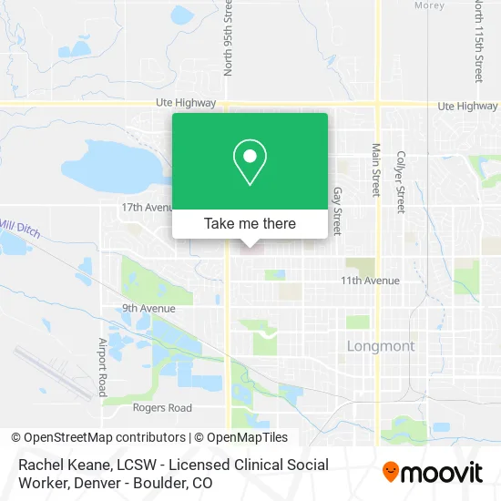 Rachel Keane, LCSW - Licensed Clinical Social Worker map