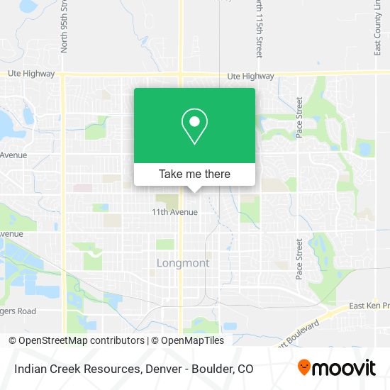 Indian Creek Resources map