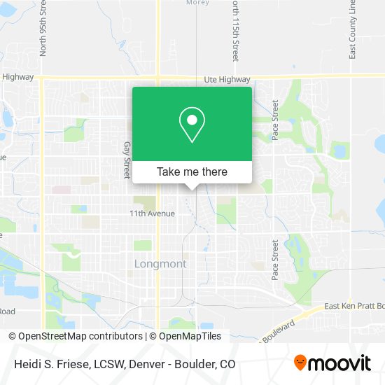Heidi S. Friese, LCSW map