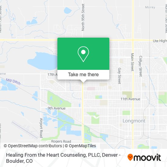 Healing From the Heart Counseling, PLLC map